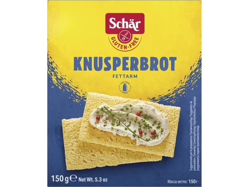 [90012345 967314] Dr.Schär Knusperbrot glutenfrei 150 g