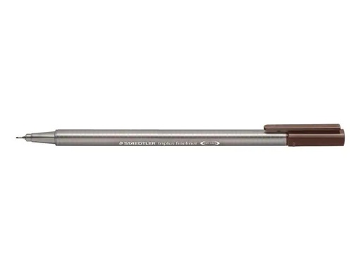 [90012372 914727] Staedtler Fineliner Triplus 334 0.3 mm, Sepia