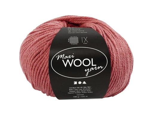 [90124096 1095762] Creativ Company Wolle 100 g Rosa