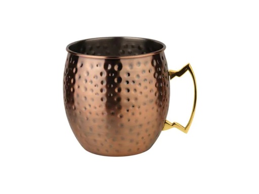 [90124141 999782] Paderno Cocktailbecher Moscow Mule 500 ml, 1 Stück, Kupfer