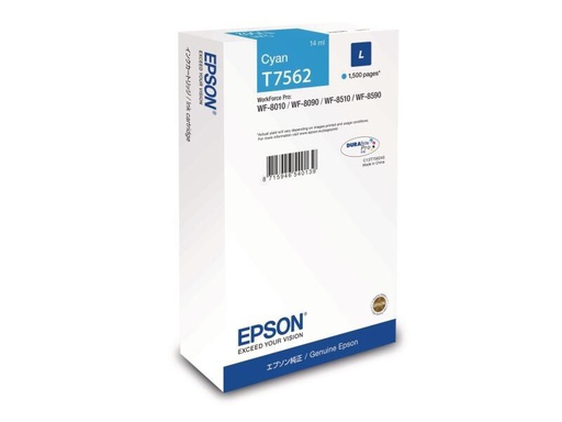 [90124272 343466] Epson Tinte C13T756240 Cyan