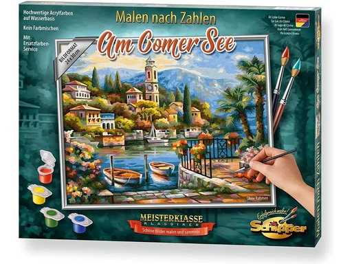 [90124605 888555] Schipper Malen nach Zahlen Am Comer See