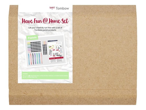 [90124612 1062089] Tombow Have Fun at Home Set Watercoloring 14-teilig