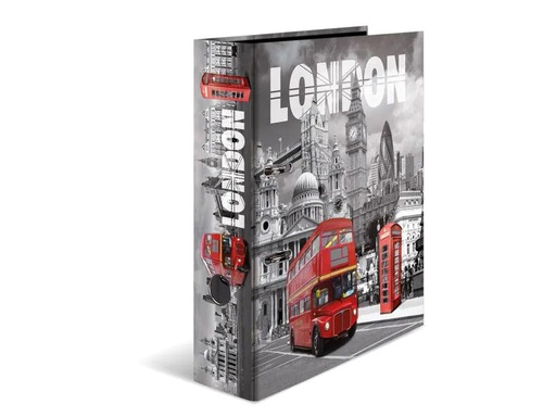 [90124754 1058702] HERMA Ordner London 7 cm, Mehrfarbig