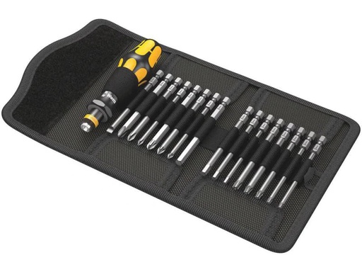 [90012468 890606] Wera Werkzeug-Etui Kraftform Kompakt 60 ESD 17-teilig