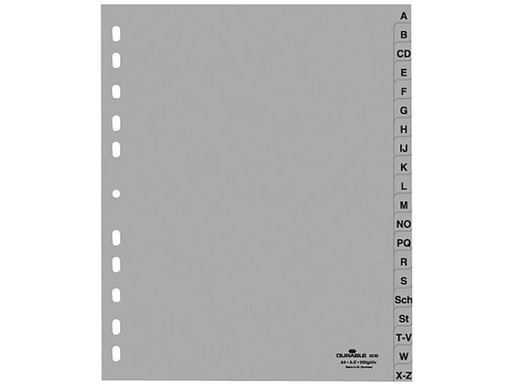 [90124899 1096538] DURABLE Register A4 A-Z XXL