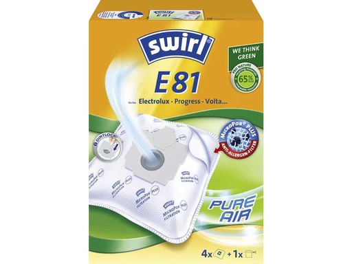 [90124951 572742] Swirl Staubfilterbeutel E 81 4 Stück