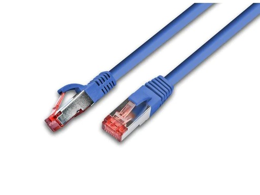 [90125006 171715] Wirewin Patchkabel RJ-45 - RJ-45, Cat 6A, S/FTP, 5 m, Blau