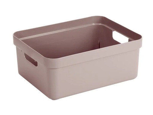 [90012491 849679] Sigma Home Aufbewahrungsbox 24 l Rosa