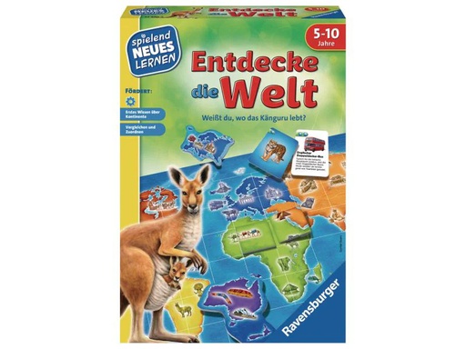 [90125360 817503] Ravensburger Kinderspiel Entdecke die Welt