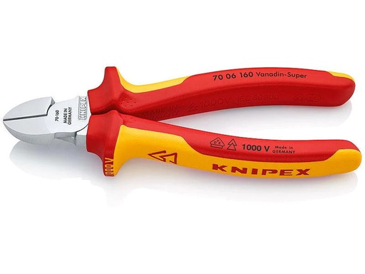 [90125512 695691] Knipex Seitenschneider 160 mm 1000 V verchromt