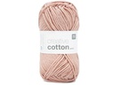 Rico Design Wolle Creative Cotton Aran 50 g, Altrosa