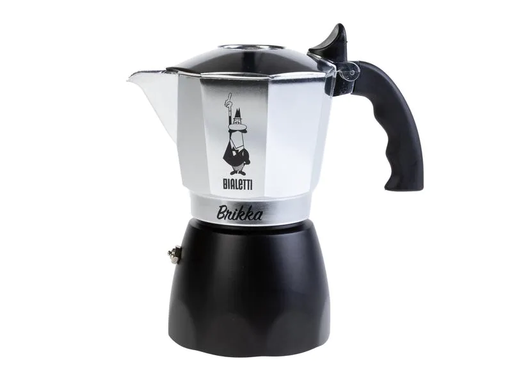 [90126075 1031036] Bialetti Espressokocher Brikka 4 Tassen, Silber