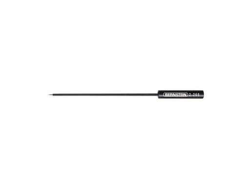 [90126318 1132755] Bernstein Werkzeuge Prüfspitze Schwarz, Klinge 1 mm