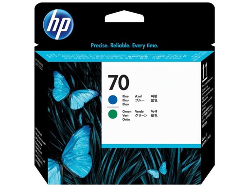 [90126437 369053] HP Druckkopf Nr. 70 (C9408A) Blue/Green