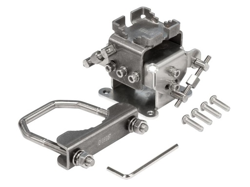 [90126465 857196] MikroTik Masthalterung solidMOUNT Präzisionskit für LHG-Serie Bridges