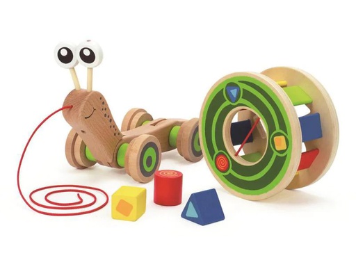 [90126496 1040441] Hape Nachziehspielzeug Nachzieh-Schnecke