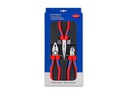 Knipex Zangen-Set 3-teilig, vollverchromt