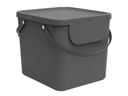Rotho Recyclingbehälter Albula 40 l, Anthrazit