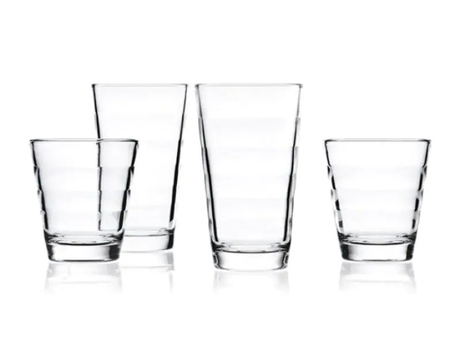 [90126908 429783] Leonardo Trinkglas Onda 1 Stück, Transparent