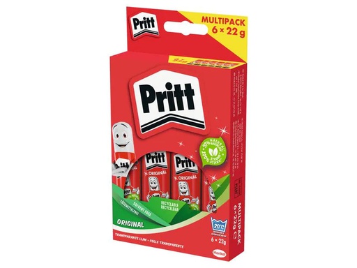 [90127302 606020] Pritt Klebestift-Set 22 g, 6 Stück