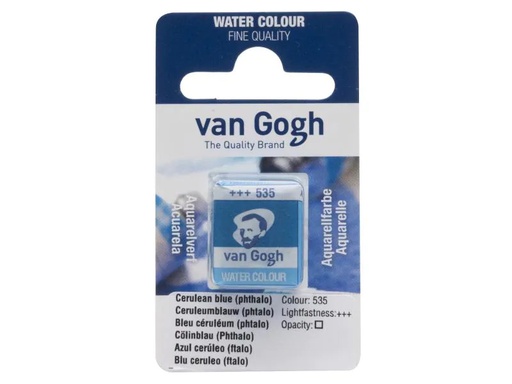 [90012779 1065553] Van Gogh Aquarellfarbe 535 Cölinblau, 1 Stück