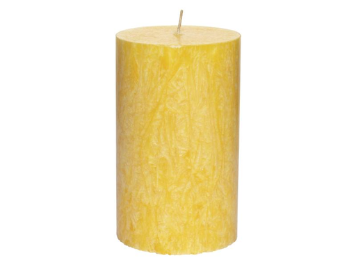 [90012780 961538] Herzog Kerzen AG Stumpenkerze Kristallo Alto 10 cm Gelb