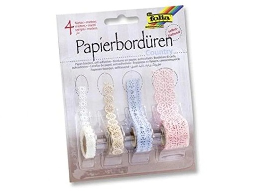 [90128149 819660] Folia Washi Tape Country Mehrfarbig