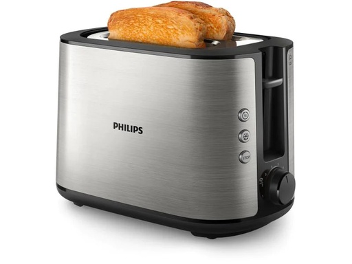 [90128282 1079042] Philips Toaster Viva Collection Edelstahl/Schwarz