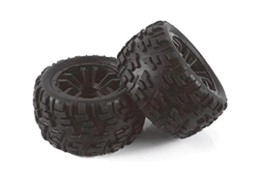 [90128399 1188815] Absima Kompletträder Monster Truck 1:14 2 Stück