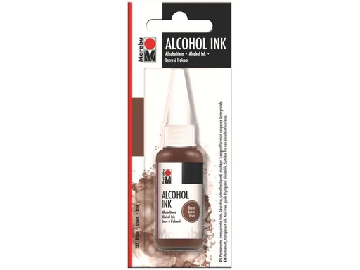[90128462 1082558] Marabu Alkoholtinte Ink Braun, 20 ml