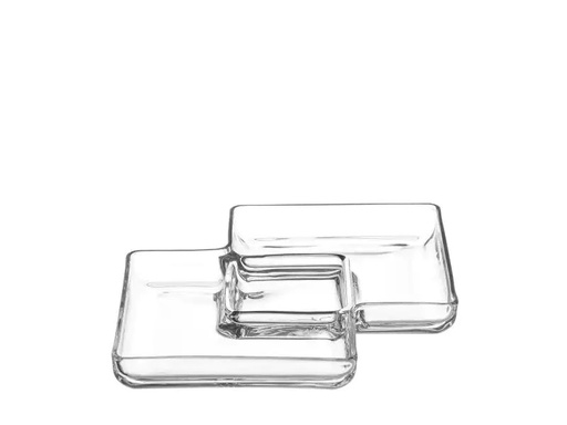 [90128511 554530] Leonardo Servierplatte Sezione Transparent