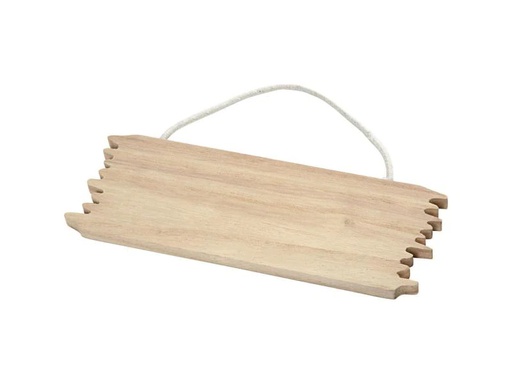 [90128747 656896] Creativ Company Holzartikel Saloon 16 cm 1 Stück