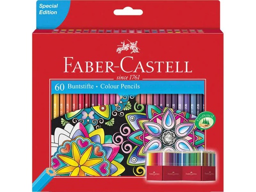 [90128812 847315] Faber-Castell Farbstifte Classic Colours 60er Kartonetui