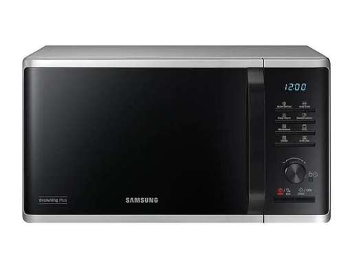 [90012864 857545] Samsung Mikrowelle mit Grill MG23K3505AS/SW Silber