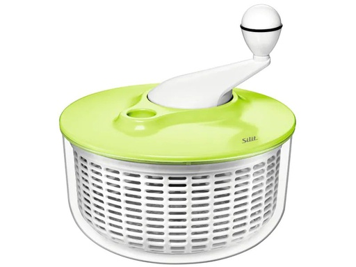 [90128952 723414] Silit Salatschleuder 25 cm, Grün/Transparent