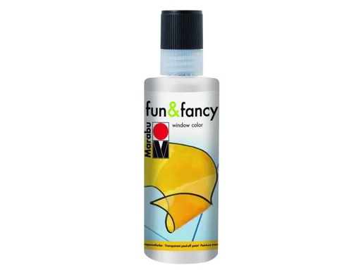 [90129083 556401] Marabu Fensterfarbe Fun &amp; Fancy 80 ml, Weiss