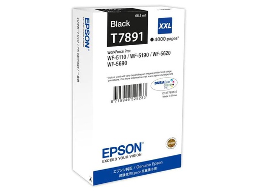 [90129250 311709] Epson Tinte C13T789140 Black