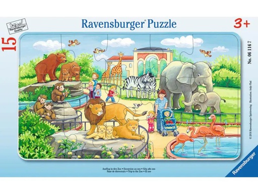 [90129283 640740] Ravensburger Puzzle Ausflug in den Zoo