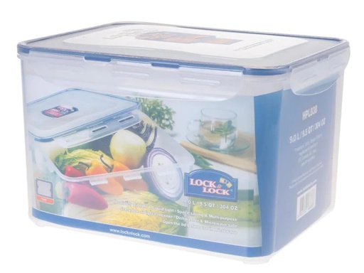 [90001270 497339] Lock &amp; Lock Vorratsbehälter 9 l, Transparent