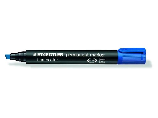 [90129441 914652] Staedtler Permanent-Marker Lumocolor 350 Blau, permanent