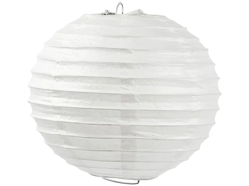 [90129524 1139873] Creativ Company Lampion Ø 35 cm, Weiss, 1 Stück