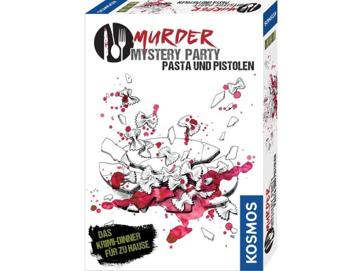 [90129592 873465] Kosmos Partyspiel Murder Mystery Party: Pasta und Pistolen