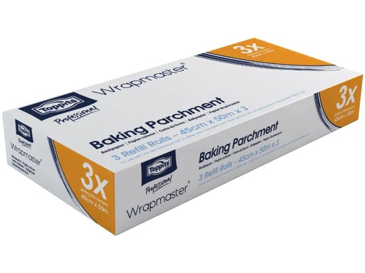 [90130148 1070955] Toppits Backpapier Wrapmaster 45 cm x 50 m, 3 Stück