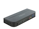 Delock KVM Switch 2 Port HDMI mit USB 3.0 und Audio 4k 60Hz