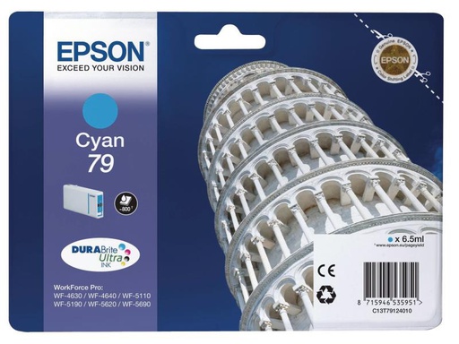 [90130209 311874] Epson Tinte C13T79124010 Cyan