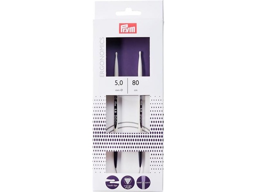 [90130254 1087929] Prym Rundstricknadel Ergonomics Ø 5 mm