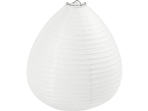 [90130346 1139874] Creativ Company Lampion Ø 25 cm, Weiss, 1 Stück