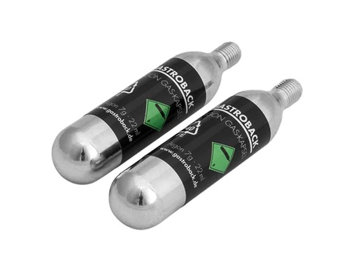 [90130388 1073656] Gastroback Argon Kapseln Silber