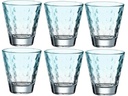 Leonardo Trinkglas Optic Pastell 215 ml, 6 Stück, Mint